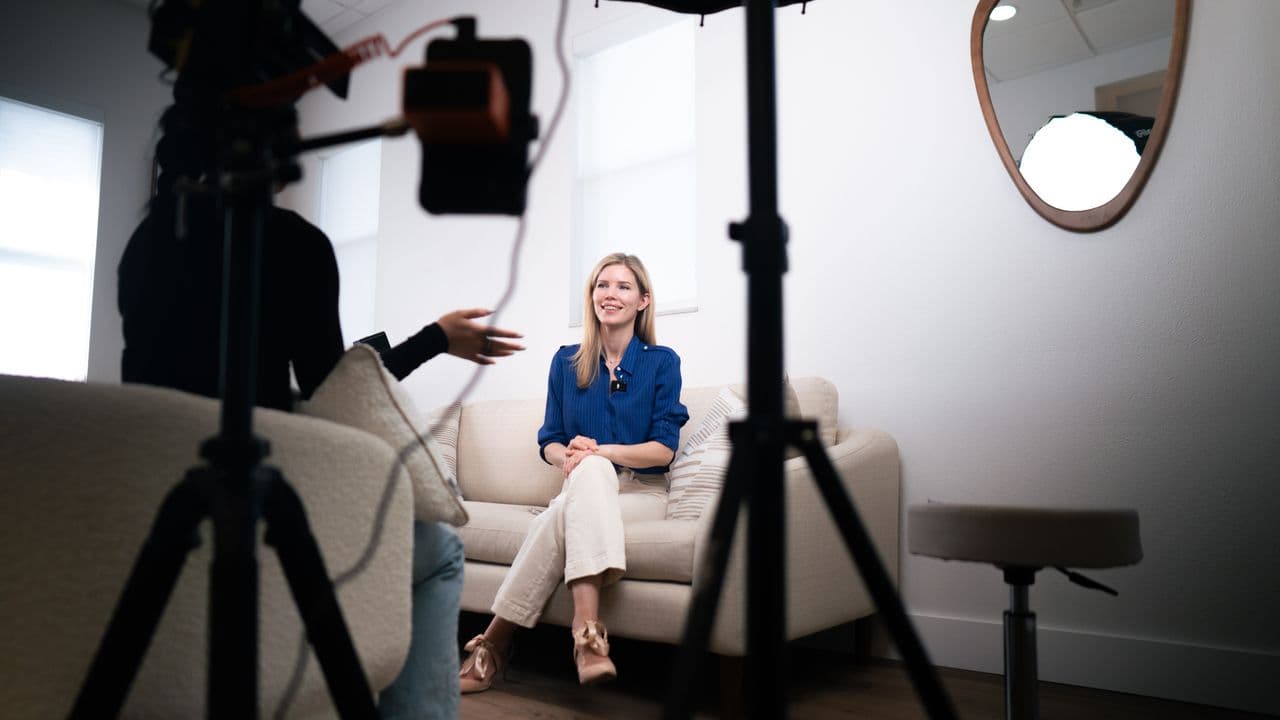 Behind-the-scenes on a real video production shoot.